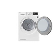 LG 8-kg DUAL Inverter Heat Pump™ -torktumlare med ™ Eco Hybrid™ och värmepumpsteknologi , FDRC308N0W9