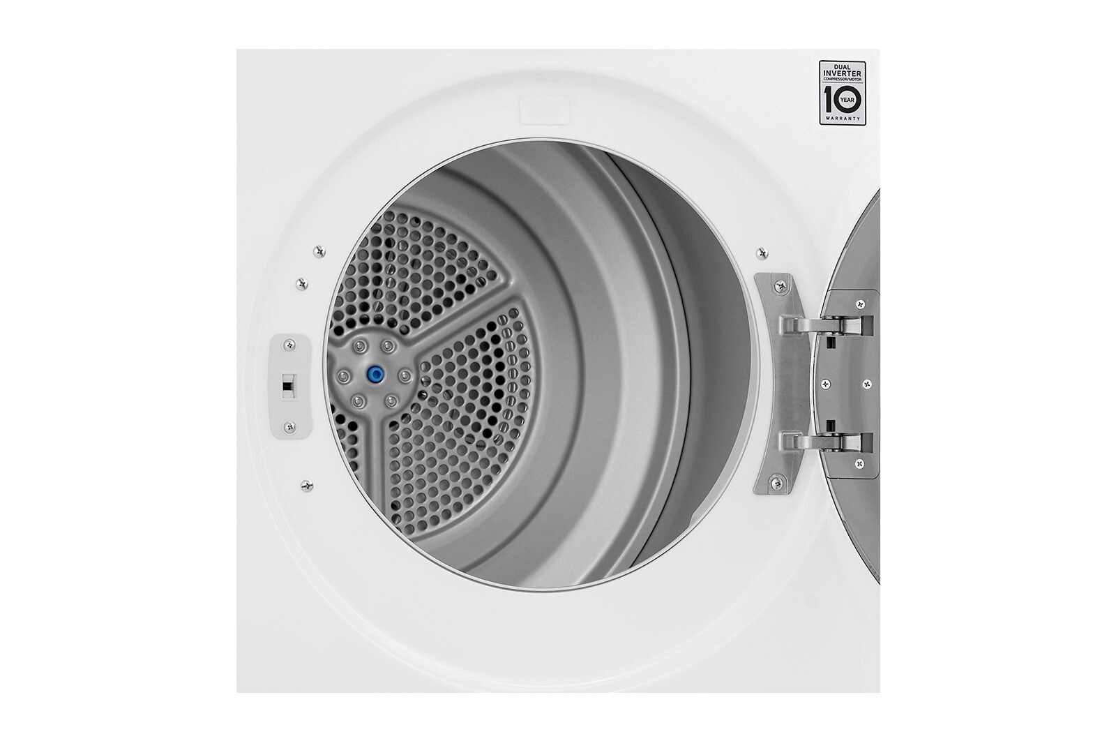 LG 8-kg DUAL Inverter Heat Pump™ -torktumlare med ™ Eco Hybrid™ och värmepumpsteknologi , FDRC308N1W9