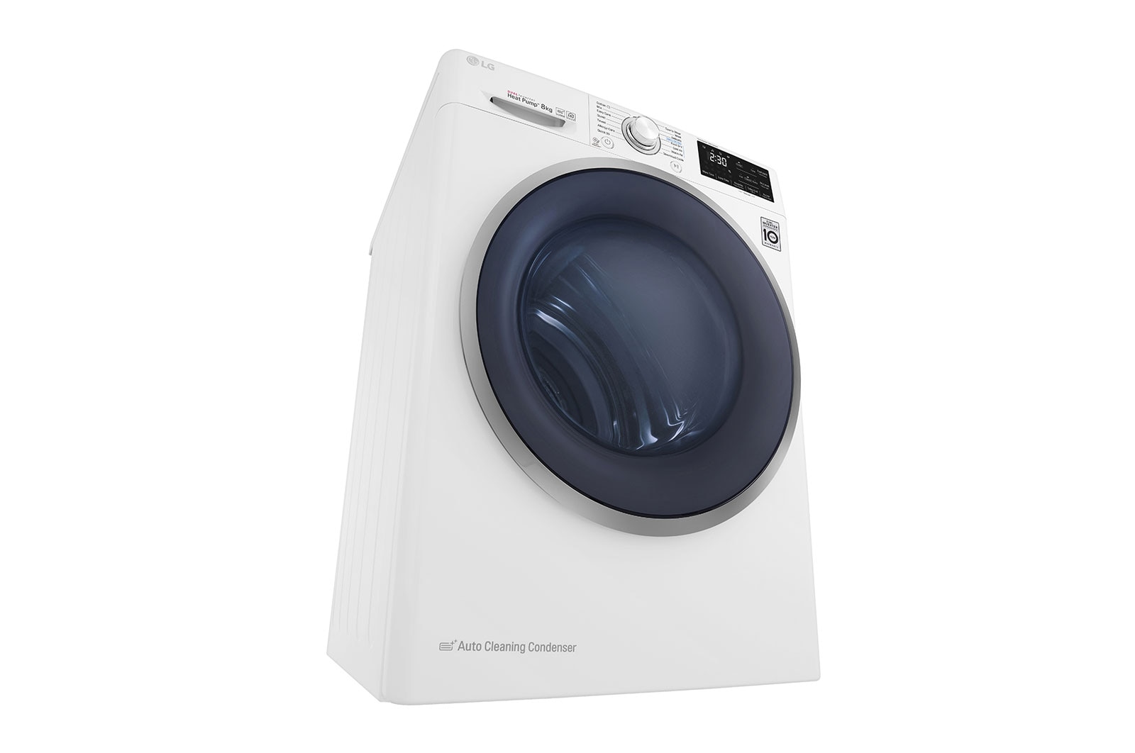 LG 8-kg DUAL Inverter Heat Pump™ -torktumlare med ™ Eco Hybrid™ och värmepumpsteknologi , FDRC308N1W9