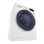 LG 8-kg DUAL Inverter Heat Pump™ -torktumlare med ™ Eco Hybrid™ och värmepumpsteknologi , FDRC308N1W9