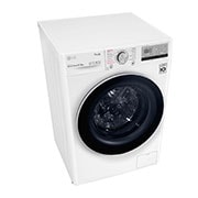 LG 9 kg / 6 kg Tvättmaskin/Torktumlare(Vit) - Energiklass E, Steam™, TurboWash™, Smart Diagnosis™, K4DV709H0W