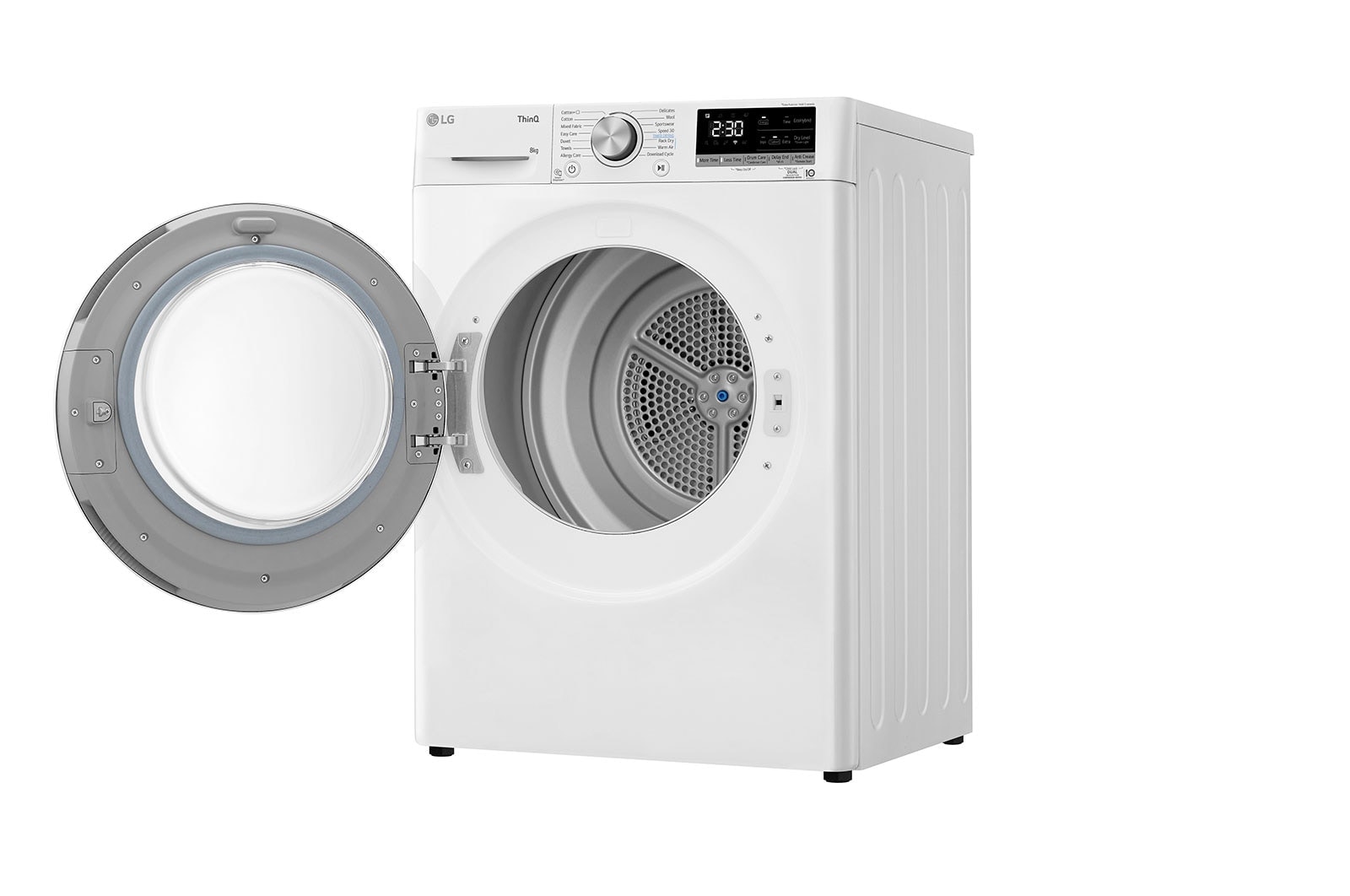 LG 8-kg DUAL Inverter Heat Pump™ -torktumlare med ™ Eco Hybrid™ och värmepumpsteknologi, P0AOTR1W9