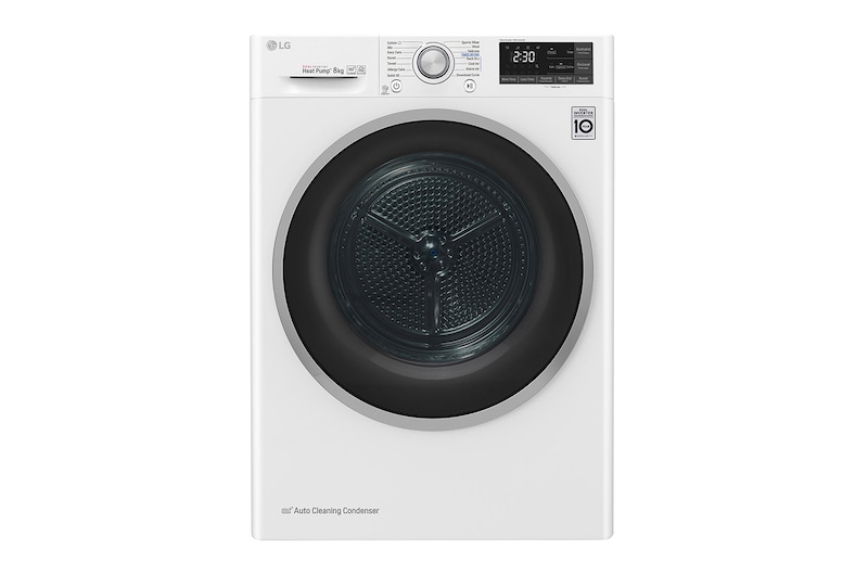 LG 8-kg DUAL Inverter Heat Pump™ -torktumlare med ™ Eco Hybrid™ och värmepumpsteknologi , P0AQTR2W9