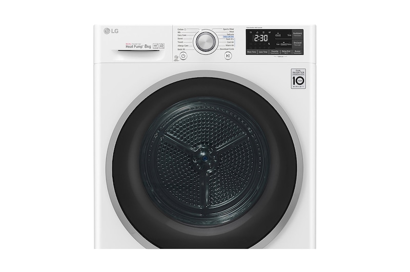 LG 8-kg DUAL Inverter Heat Pump™ -torktumlare med ™ Eco Hybrid™ och värmepumpsteknologi , P0AQTR2W9