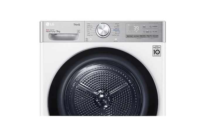 LG 9-kg DUAL Inverter Heat Pump™ -torktumlare med™ Eco Hybrid™ och värmepumpsteknologi, P0AVVR2W9