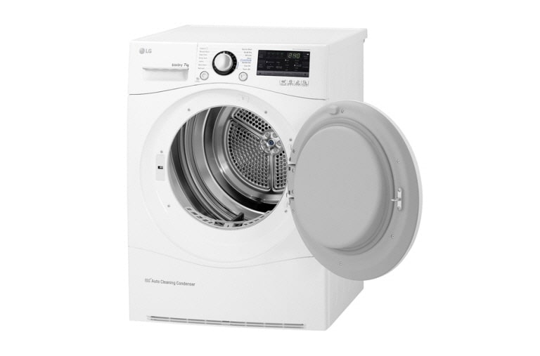 LG 7-KILOS TORKTUMLARE MED VÄRMEPUMPSTEKNOLOGI, RC7055AH1Z