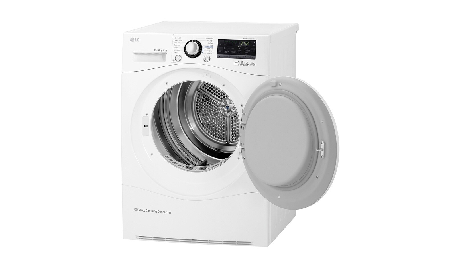 LG 7-KILOS TORKTUMLARE MED VÄRMEPUMPSTEKNOLOGI, RC7055AH1Z