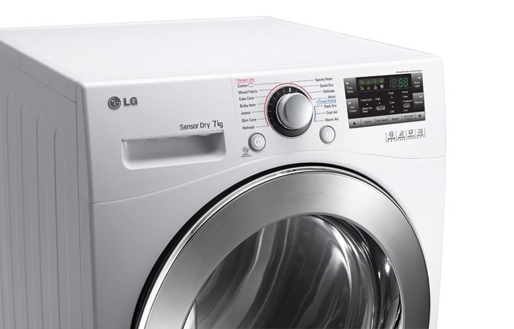 LG 7-KILOS SKONSAM & BEKVÄM TORKTUMLARE, RC7066A2Z