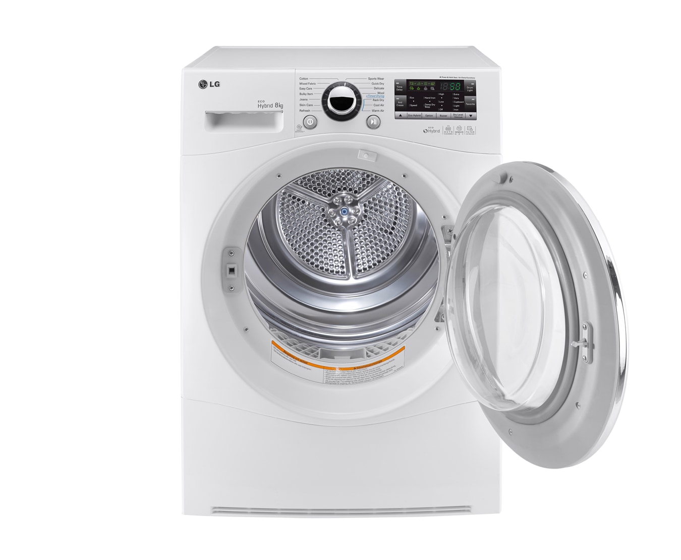 LG 8-KILOS ECO HYBRID-TORKTUMLARE MED VÄRMEPUMPSTEKNOLOGI, RC8055AP2Z