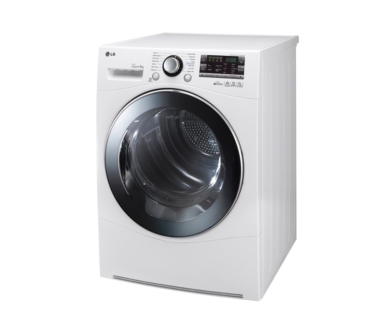 LG 8-KILOS ECO HYBRID-TORKTUMLARE MED VÄRMEPUMPSTEKNOLOGI, RC8055AP3Z
