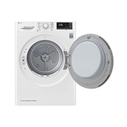 LG 8-kg DUAL Inverter Heat Pump™ -torktumlare med ™ Eco Hybrid™ och värmepumpsteknologi , RC80U2AV0W