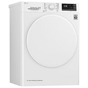 LG 8-kg DUAL Inverter Heat Pump™ -torktumlare med ™ Eco Hybrid™ och värmepumpsteknologi , RC80U2AV0W