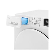 LG 8-kg DUAL Inverter Heat Pump™ -torktumlare med ™ Eco Hybrid™ och värmepumpsteknologi , RC80U2AV0W