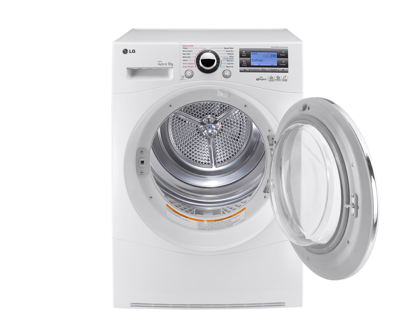 LG 9-KILOS ECO HYBRID-TORKTUMLARE MED TRUESTEAM™-TEKNOLOGI, RC9042AQ3Z