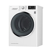 LG 9-kg DUAL Inverter Heat Pump™ -torktumlare med ™ Eco Hybrid™ och värmepumpsteknologi , RC90U2AV2W