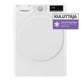 8-kg DUAL Inverter Heat Pump™ -torktumlare med ™ Eco Hybrid™ och värmepumpsteknologi
