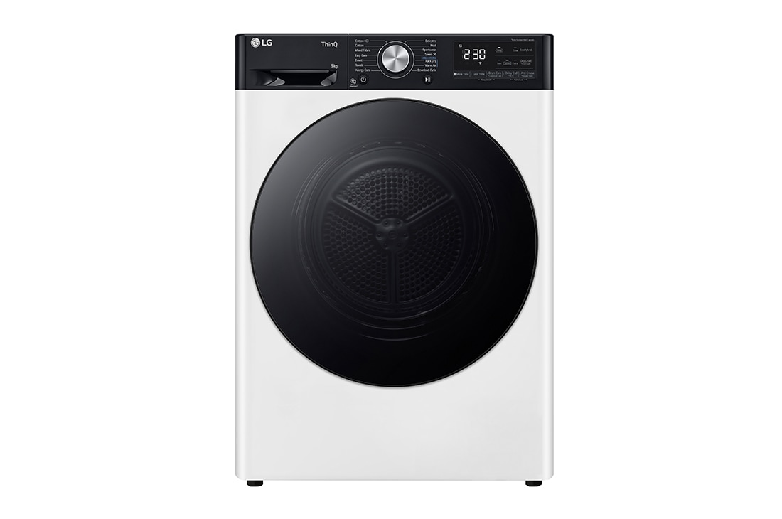 LG 9-kg DUAL Inverter Heat Pump™ -torktumlare med™ Eco Hybrid™ och värmepumpsteknologi , RV9DN9029B