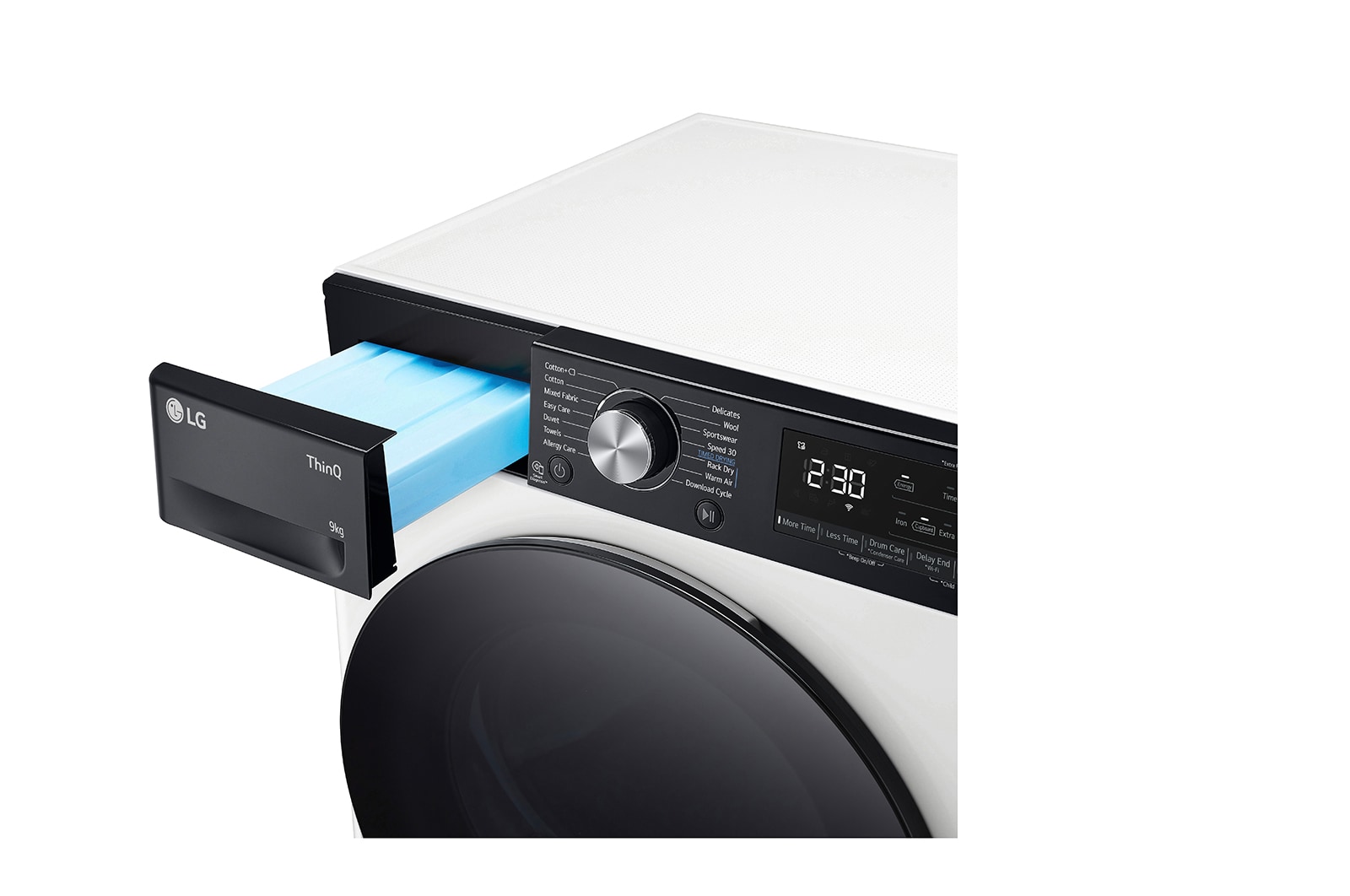 LG 9-kg DUAL Inverter Heat Pump™ -torktumlare med™ Eco Hybrid™ och värmepumpsteknologi , RV9DN9029B