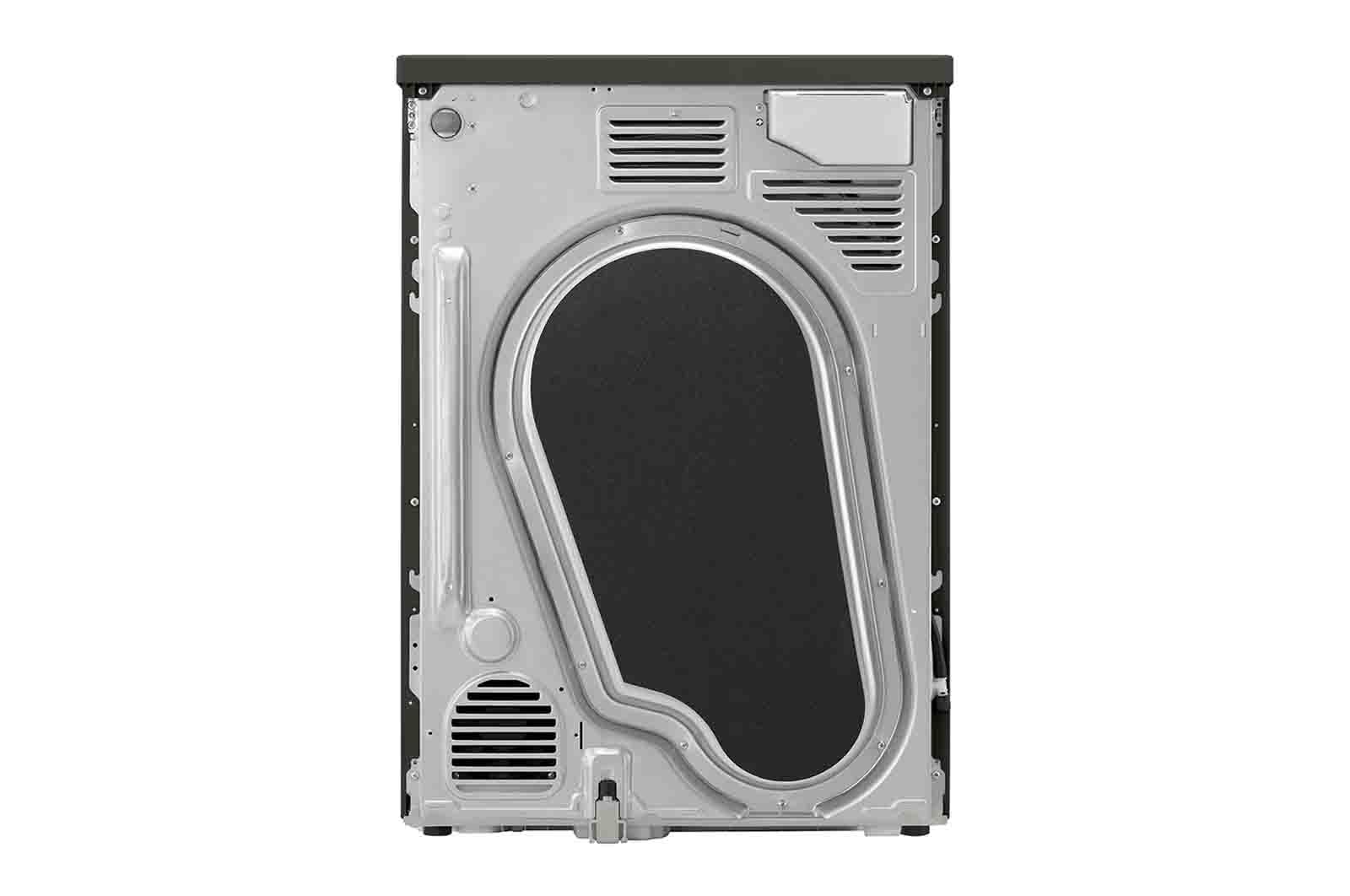 LG Svart 9-kg DUAL Inverter Heat Pump™ -torktumlare med ™ Eco Hybrid™ och värmepumpsteknologi , RV9DN902B