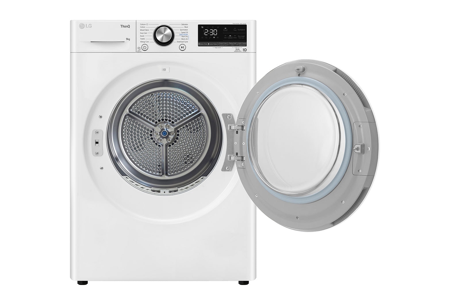 LG 9-kg DUAL Inverter Heat Pump™ -torktumlare med™ Eco Hybrid™ och värmepumpsteknologi , RV9DN9039