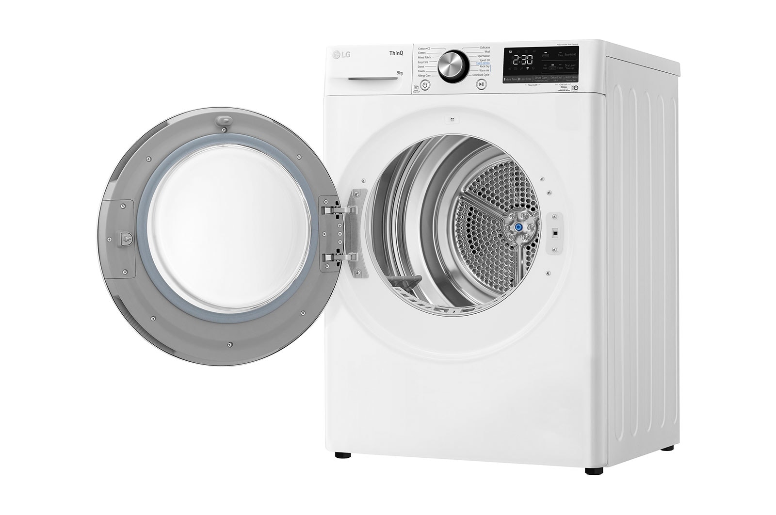 LG 9-kg DUAL Inverter Heat Pump™ -torktumlare med™ Eco Hybrid™ och värmepumpsteknologi , RV9DN9039