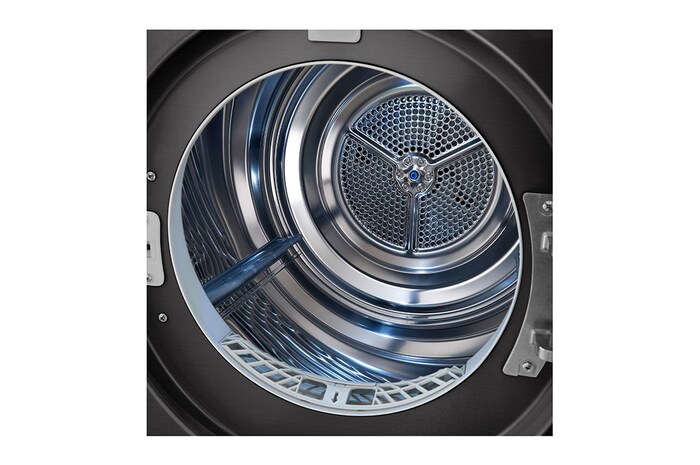 LG Svart 9-kg DUAL Inverter Heat Pump™ -torktumlare med ™ Eco Hybrid™ och värmepumpsteknologi , RV9DN903B