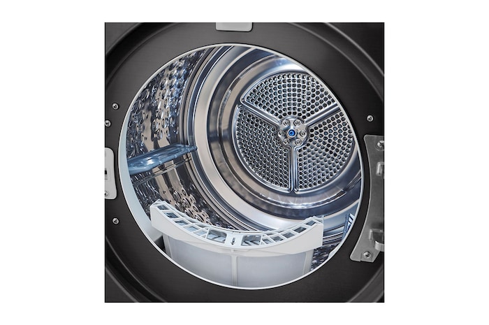 LG Svart 9-kg DUAL Inverter Heat Pump™ -torktumlare med ™ Eco Hybrid™ och värmepumpsteknologi , RV9DN903P