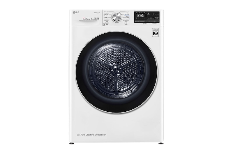 LG 8-kg DUAL Inverter Heat Pump™ -torktumlare med ™ Eco Hybrid™ och värmepumpsteknologi , S0RV708N1W9