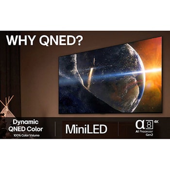 86-tums LG QNED AI QNED7E 4K Smart TV 2025