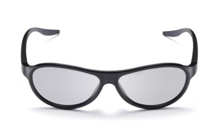 Vy framifrån av Passiva 3D-glasögon 4-pack AG-F315