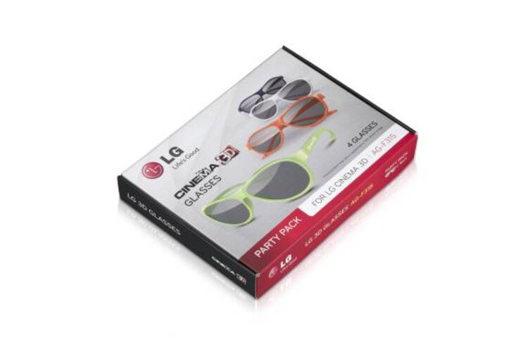 LG Passiva 3D-glasögon 4-pack, AG-F315