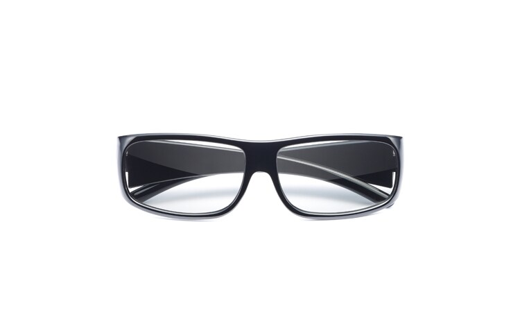 Vy framifrån av Passiva 3D-glasögon AG-F440