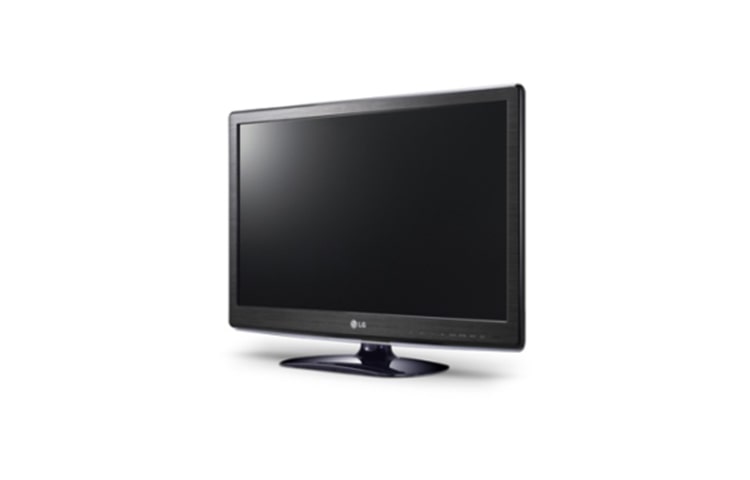 LG Stilren LED TV i borstad finish med USB och mediaspelare, 19LS350T