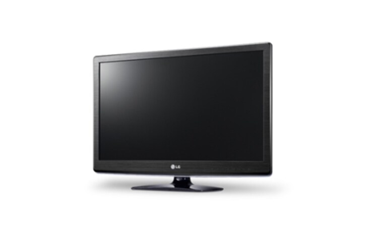 LG Stilren LED TV i borstad finish med USB och mediaspelare, 19LS350T