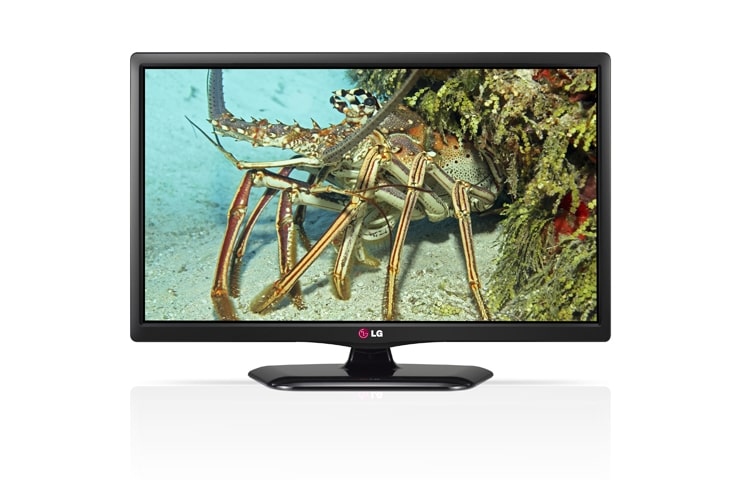 Vy framifrån av Liten LG Edge LED TV 22LB450U