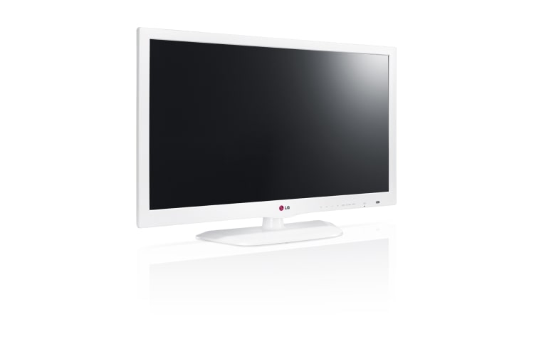 LG SMART LED TV. 0,9 GHz-processor och 1,25 GB RAM. Wi-Fi, DLNA och Magic Remote Ready. Trådstativ i vit design., 26LN460U
