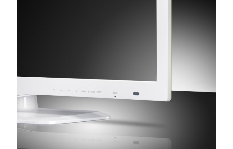LG SMART LED TV. 0,9 GHz-processor och 1,25 GB RAM. Wi-Fi, DLNA och Magic Remote Ready. Trådstativ i vit design., 26LN460U