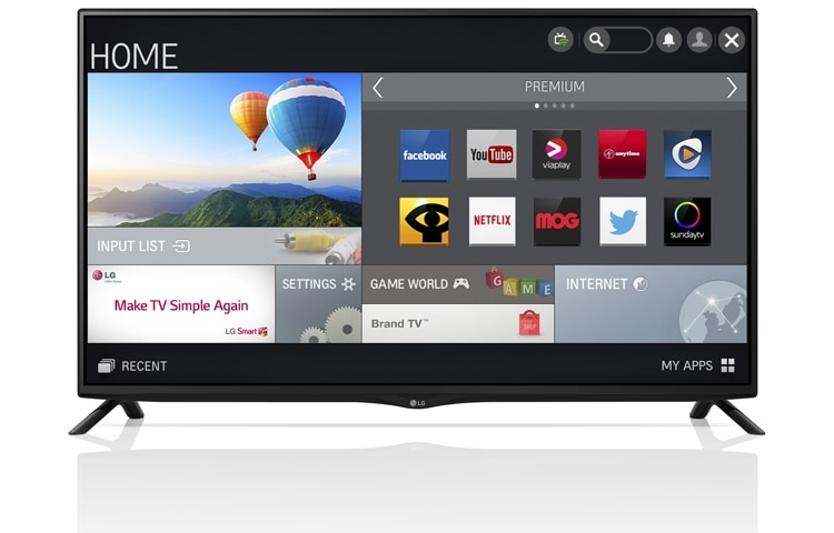 LG ULTRA HD TV, 40UF695V