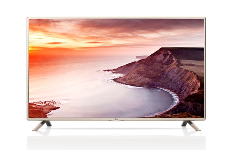 Vy framifrån av LG TV 42LF561V