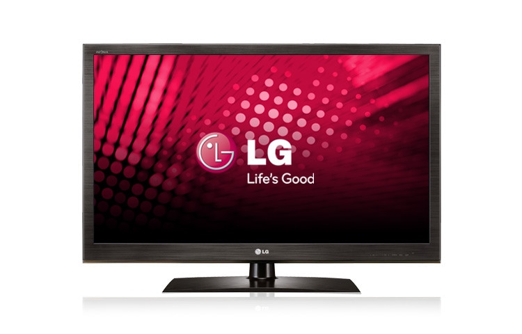 Vy framifrån av LED med inbyggd mediaspelare för de flesta format 42LV355N