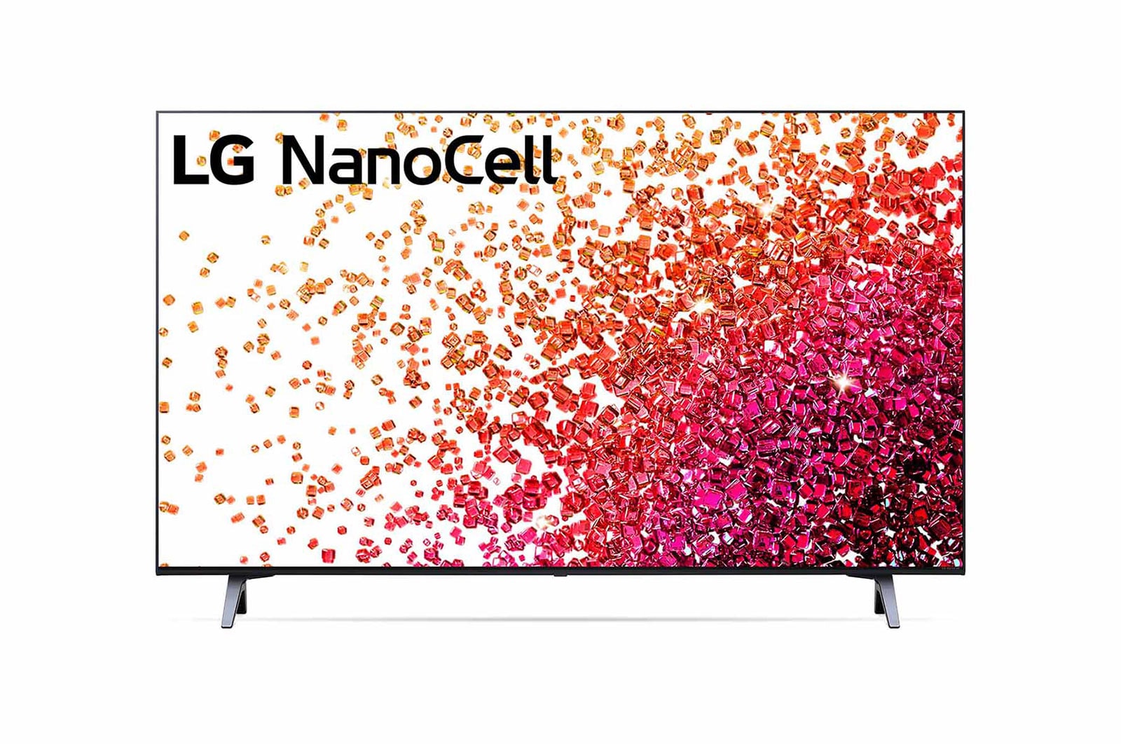 LG NanoCell TV sedd framifrån