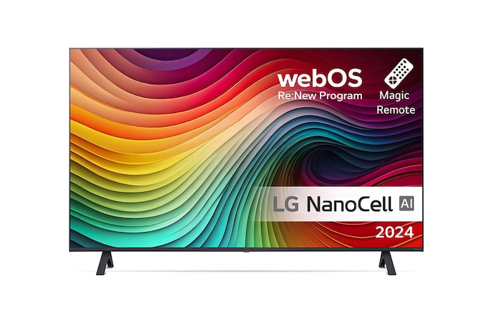 LG 43" NanoCell AI NANO81 4K Smart TV 2024, 43NANO81T6A