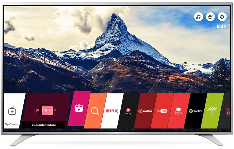 LG ULTRA HD TV, 43UH650V