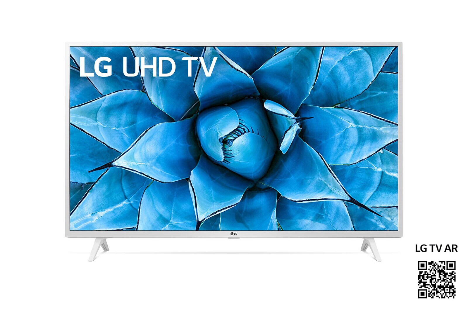 Vy framifrån av LG UN73 43 inch 4K Smart UHD TV 43UN73906LE