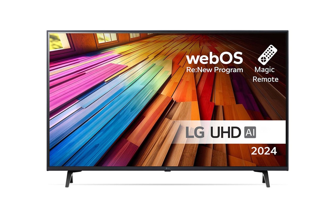 LG 43 tum LG UHD AI UT80 4K Smart TV 2024, 43UT80006LA