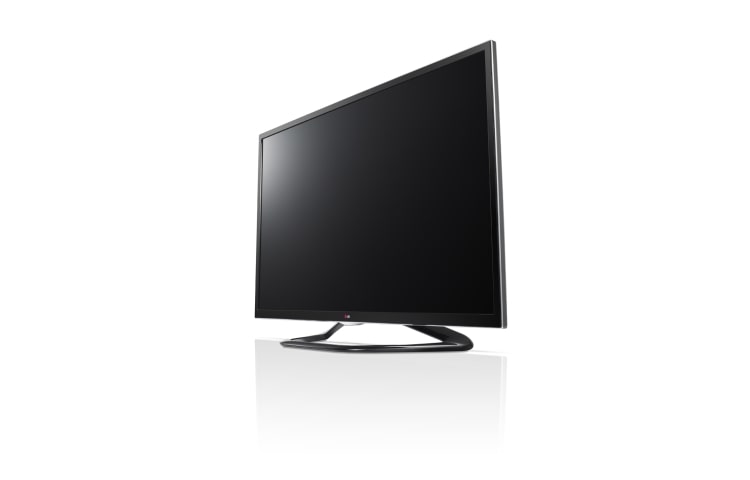 LG Svart 47 tums SMART TV med kantbelyst LED-skärm, 0,9 GHz dual core-processor och 1,25 GB RAM. Cinema 3D, Wi-Fi och DLNA., 47LA640V