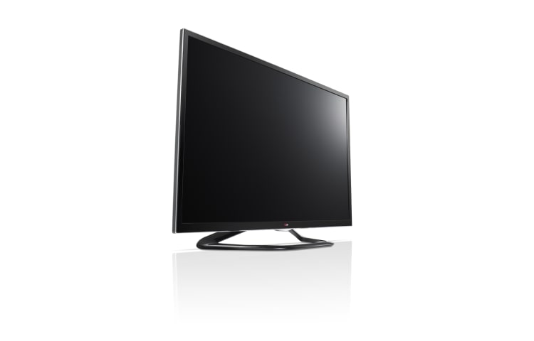 LG Svart 47 tums SMART TV med kantbelyst LED-skärm, 0,9 GHz dual core-processor och 1,25 GB RAM. Cinema 3D, Wi-Fi och DLNA., 47LA640V