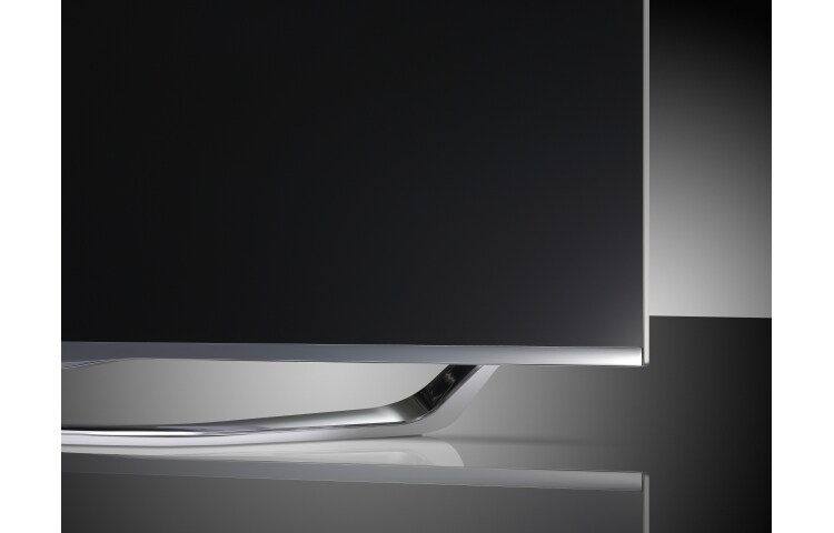 LG Mettalfärgad 47 tums SMART TV i Cinema Screen-design med vita detaljer och Magic Remote, 0,9 GHz dual core-processor och 1,25 GB RAM. Cinema 3D, Wi-Fi och DLNA. , 47LA740V