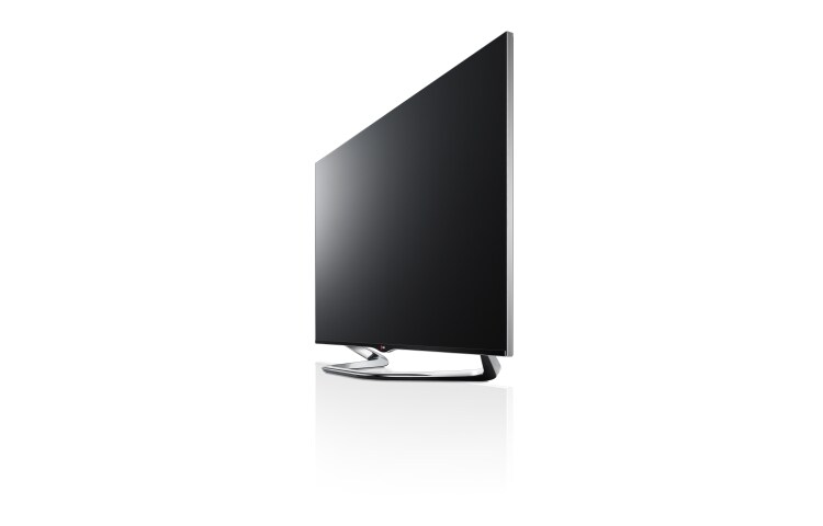 LG Supersnabb 47 tums Premium Smart TV med tunna ramar och Magic Remote. Kraftfull 1,2 GHz dual core processor och 2GB RAM och inbyggd kamera. Cinema 3D, Wi-Fi och DLNA. , 47LA860W