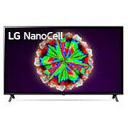 Vy framifrån av LG  4K NanoCell TV 49NANO806NA